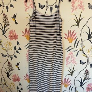 ZARA Striped Sleeveless Dress